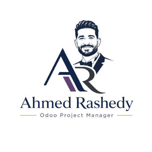 Ahmed Rashedy — Odoo Project Manager brand mark